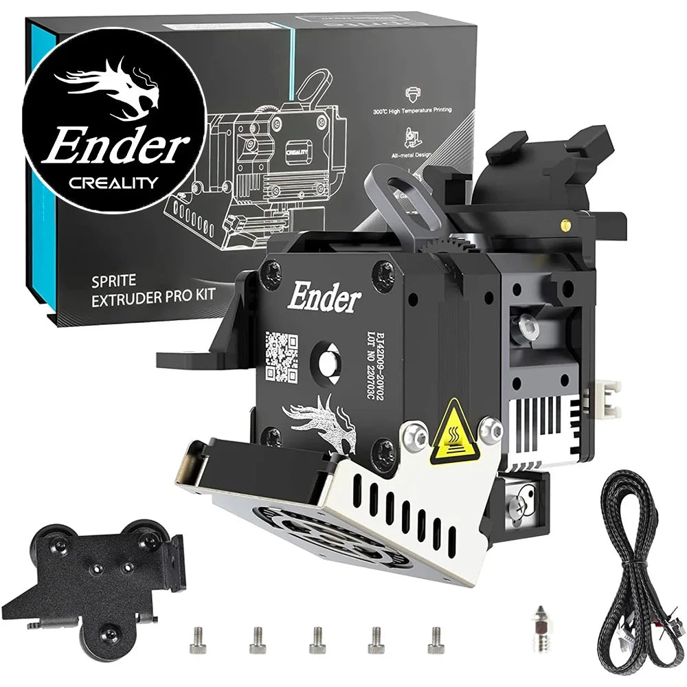 Creality Sprite Extruder Pro Kit 300 °C / 260 °C – Extrusor de Alta Temperatura, Instalación Sencilla y Rendimiento Mejorado
